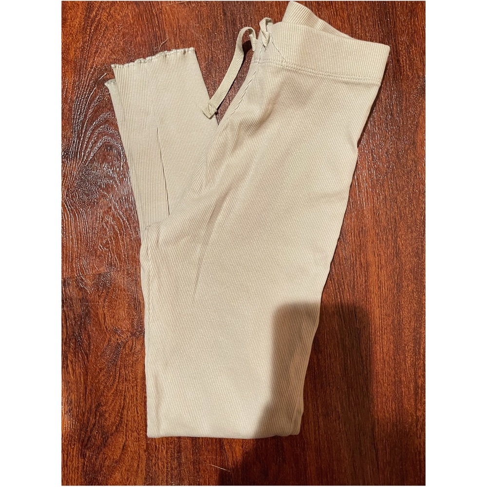 ZARA GIRLS RIBBED LEGGINGS